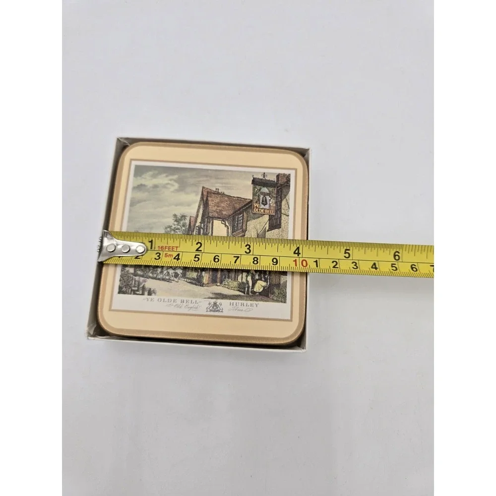 Vintage Pimpernel Cork Backed Placemats And Coasters English Inns